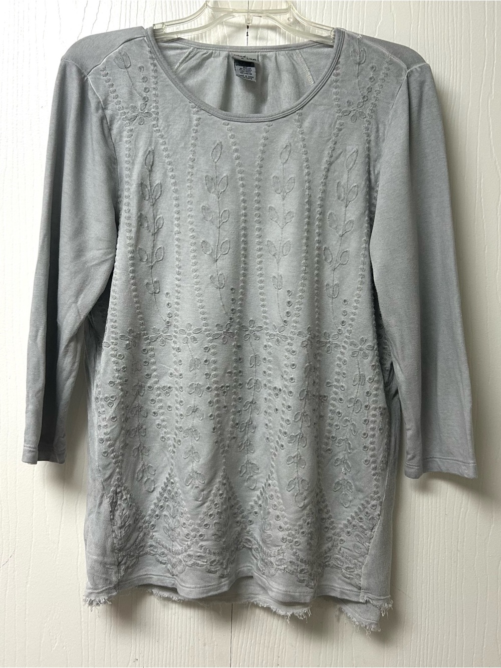 Light Gray Long Sleeve Tee